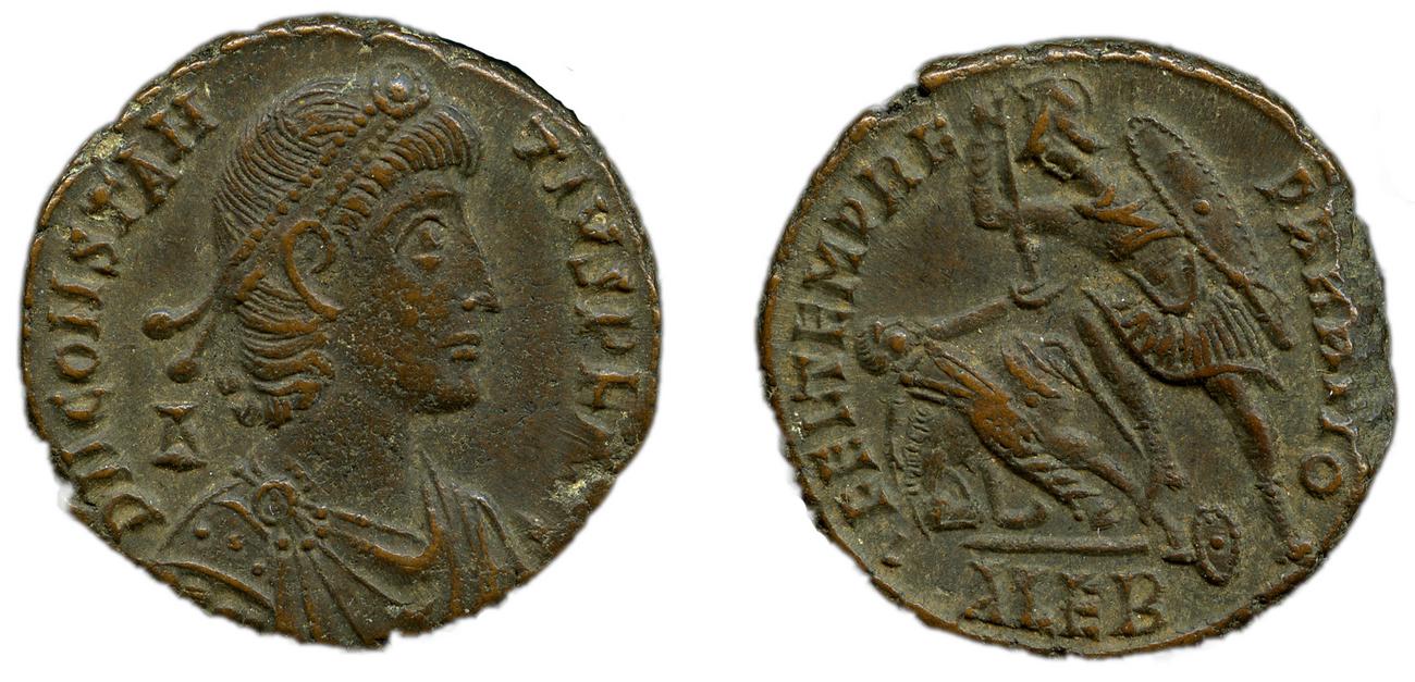 аверс RIC VIII Alexandria 75