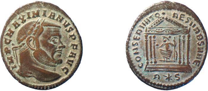 RIC VI Rome 194b, реверс, bm