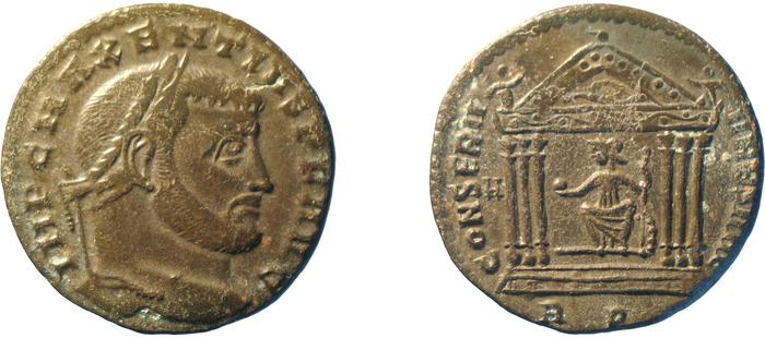 RIC VI Rome 202a, реверс, bm