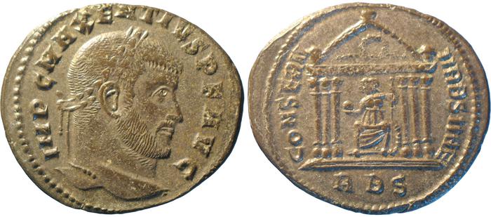 RIC VI Rome 210, реверс, bm
