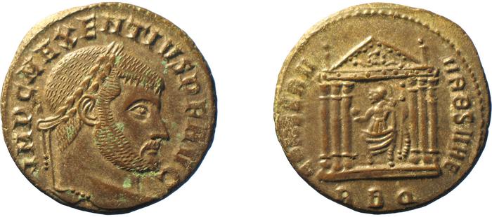 RIC VI Rome 210, реверс, bm