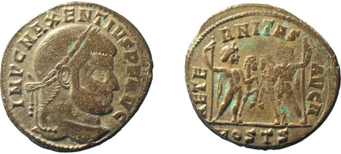 RIC VI Ostia 35, реверс, bm