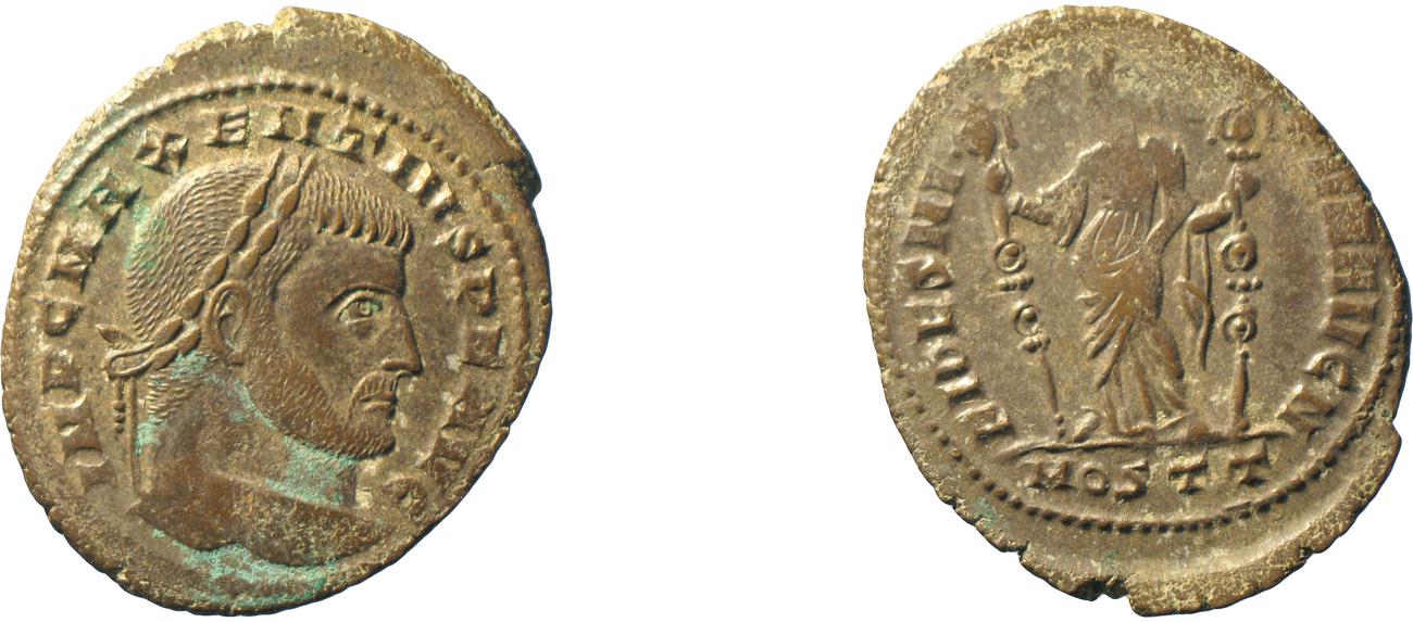 RIC VI Ostia 45, аверс, bm