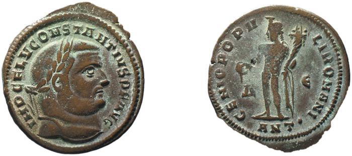 RIC VI Antioch 70a, реверс, bm
