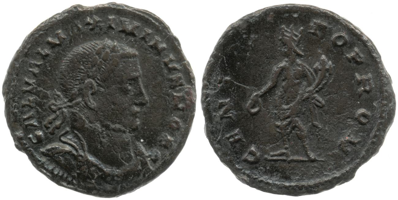 RIC VI Londinium 89a, аверс, Британский музей