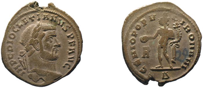 RIC VI Rome 64a, реверс, bm