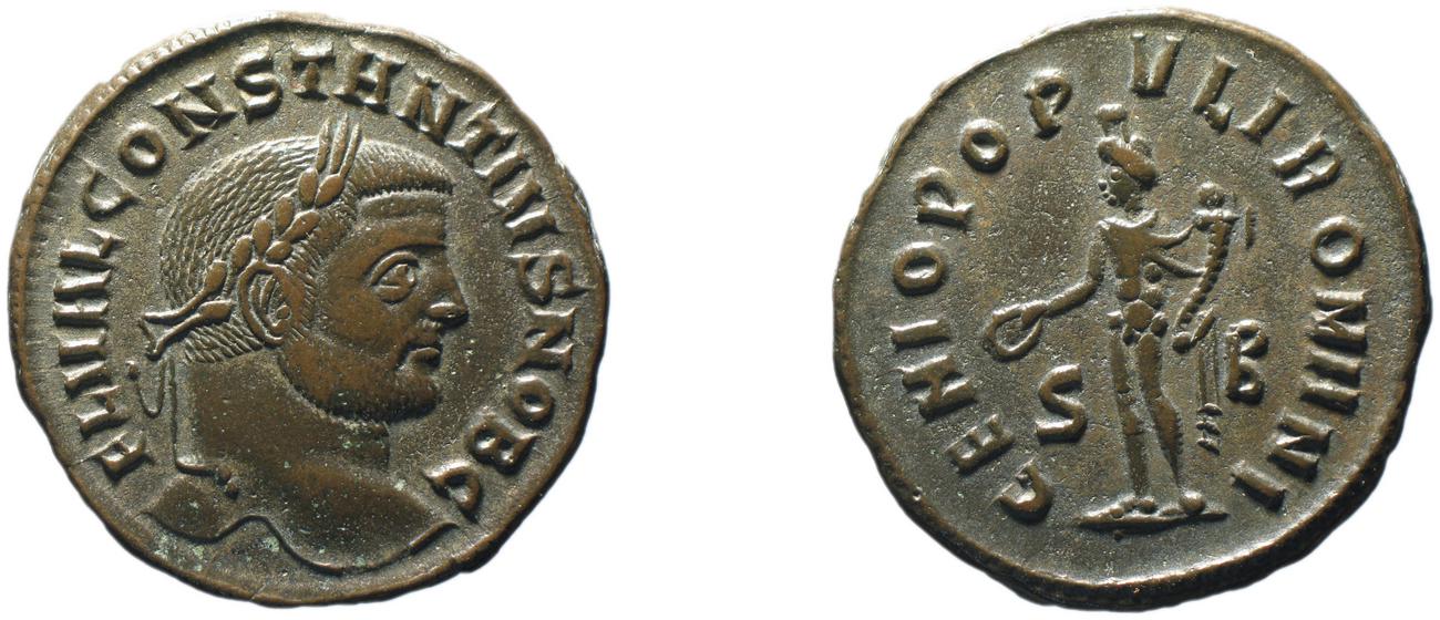RIC VI Siscia 81a, аверс, bm