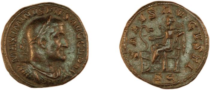 реверс RIC IV Maximinus Thrax 85