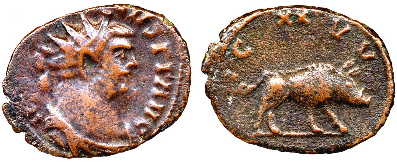 obverse RIC V Carausius 82