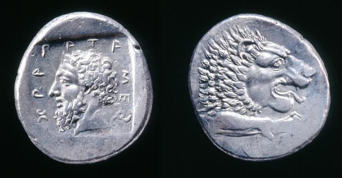 реверс Mithrapata Lycia Mildenberg 1965 A.1-6