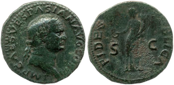 reverse RIC II, Part 1 (second edition) Vespasian 1164