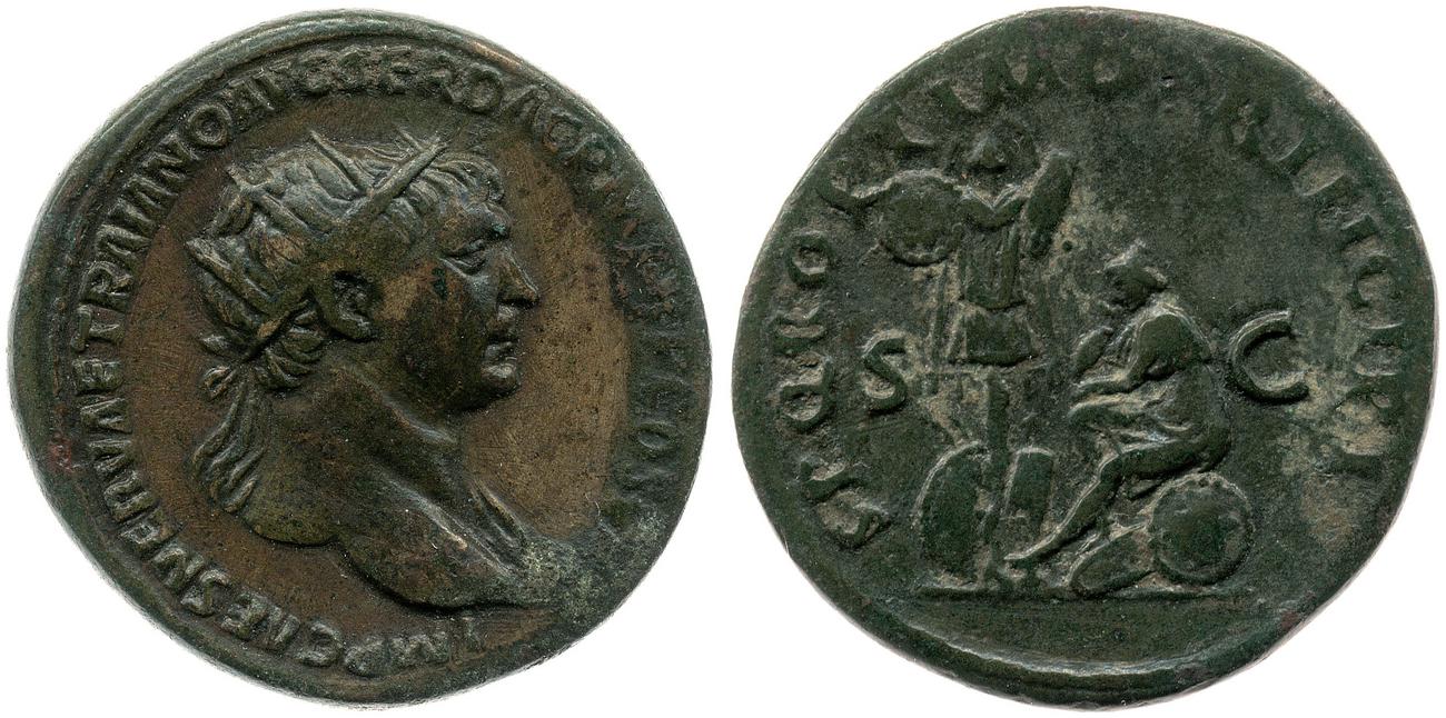 аверс RIC II Trajan 563