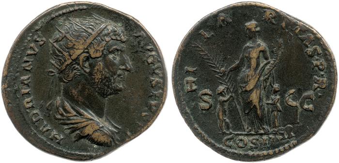 reverse RIC II, Part 3 (second edition) Hadrian 992