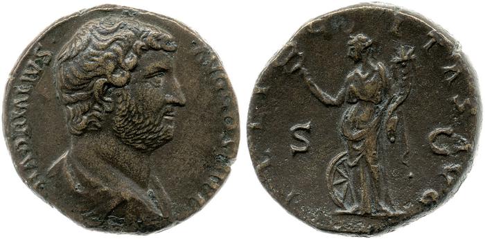 reverse RIC II, Part 3 (second edition) Hadrian 2254