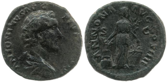 реверс RIC III Antoninus Pius 910