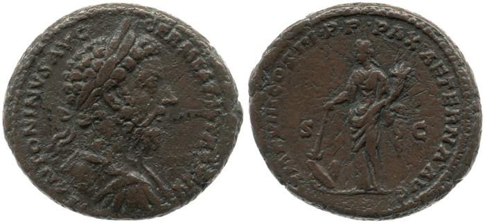 реверс RIC III Marcus Aurelius 1204