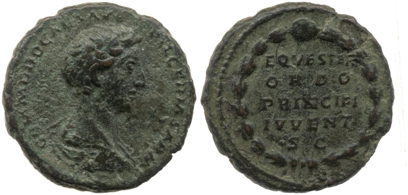 аверс RIC III Marcus Aurelius 1536