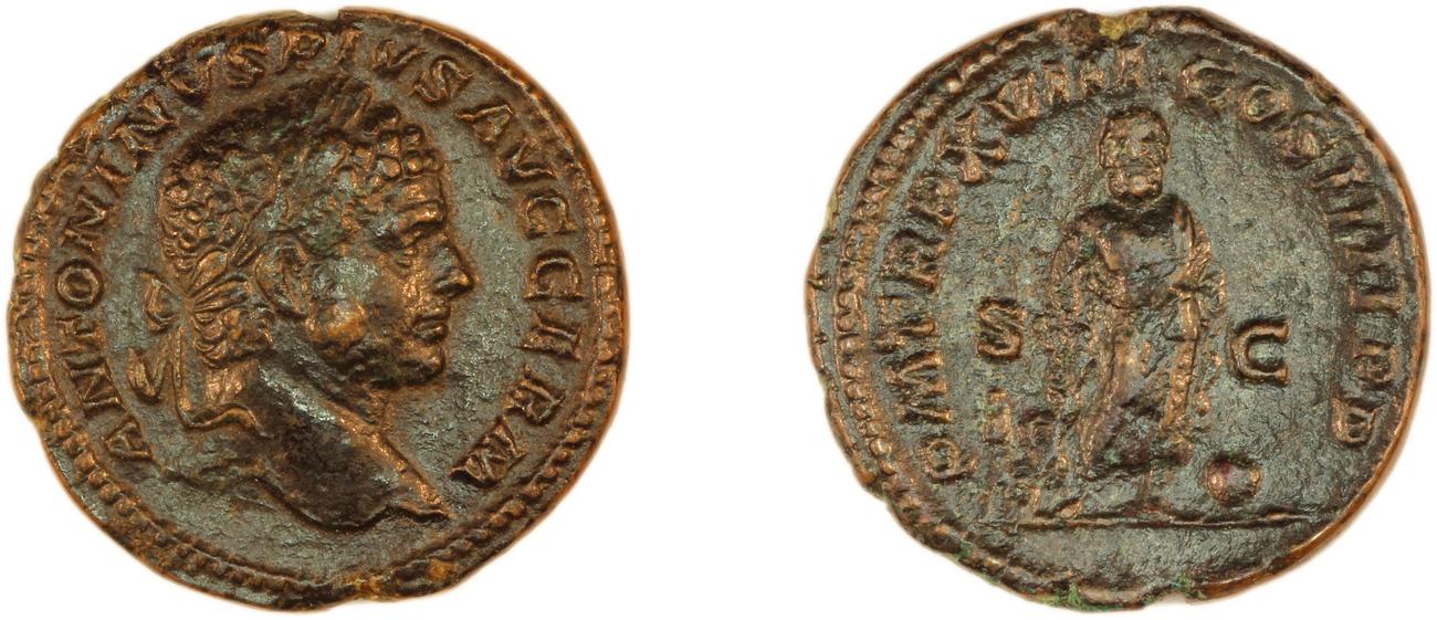 obverse RIC IV Caracalla 554A