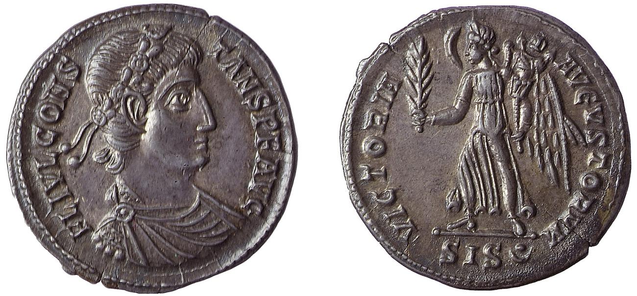 аверс RIC VIII Siscia 168
