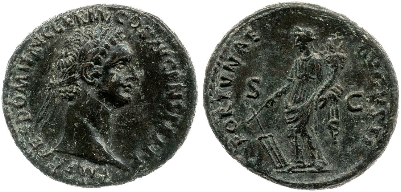 RIC II, Part 1 (second edition) Domitian 707, аверс, bm