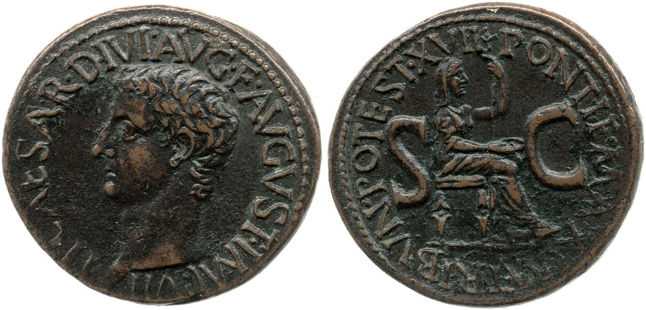 аверс RIC I (second edition) Tiberius 34
