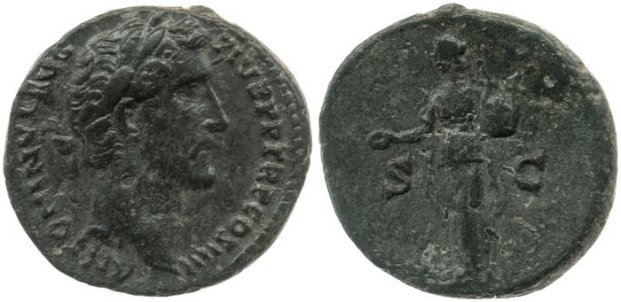 RIC III Antoninus Pius 824A, реверс, bm