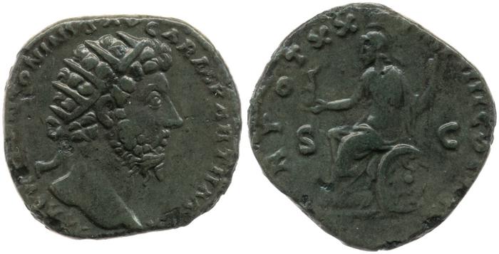 reverse RIC III Marcus Aurelius 937