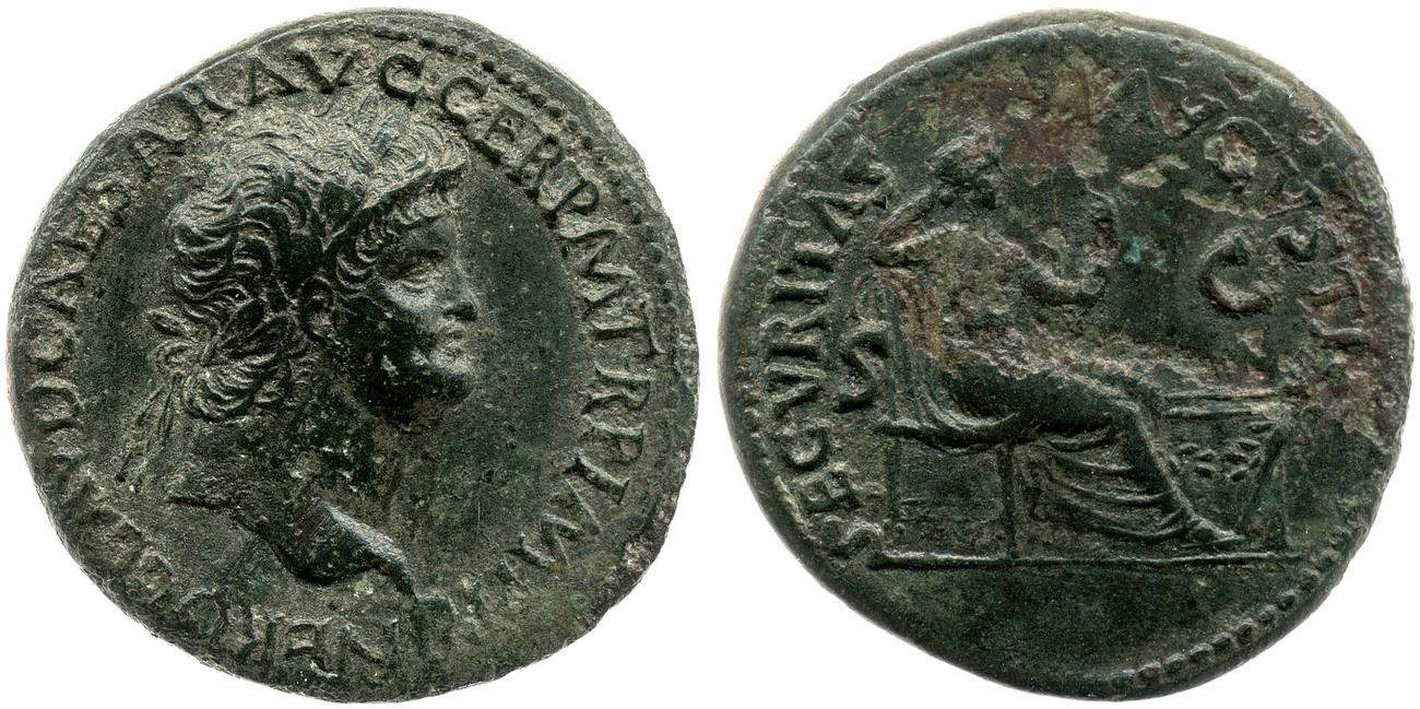 obverse RIC I (second edition) Nero 444