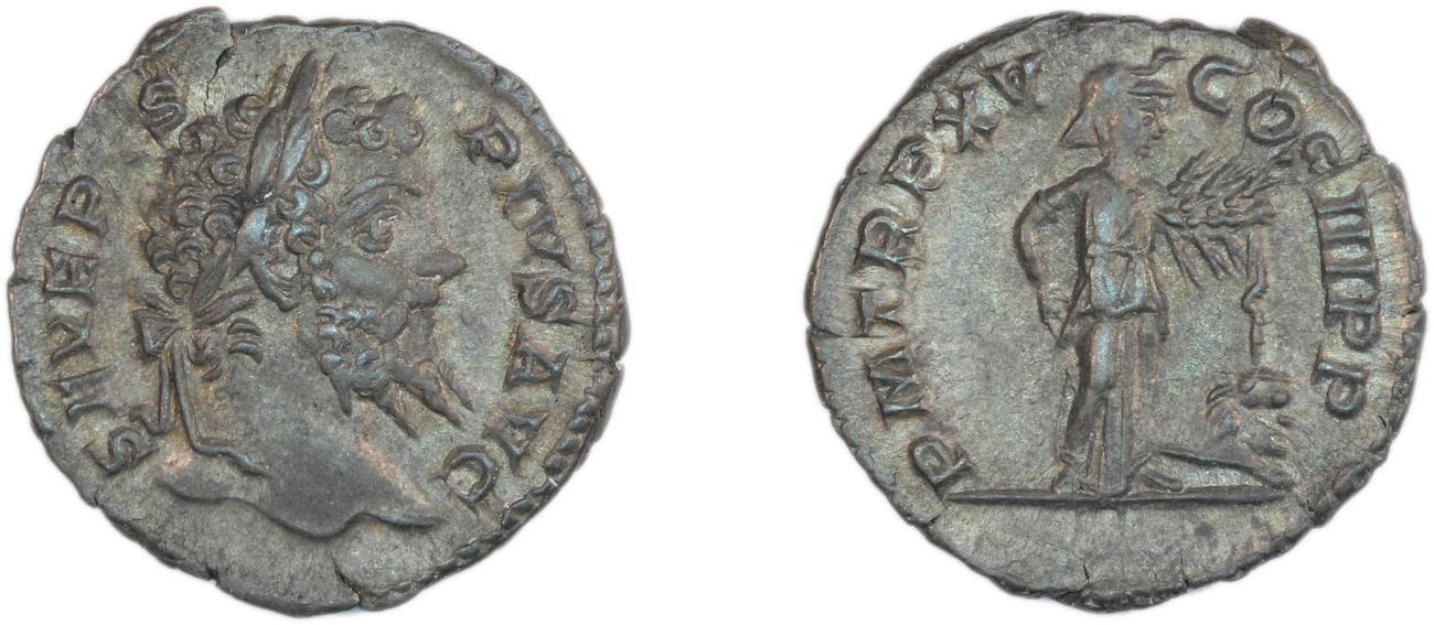 obverse RIC IV Septimius Severus 207