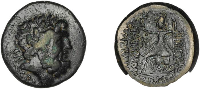 C. Papirius Carbo Nicomedia Waddington 1910 1-2, реверс, Британский музей