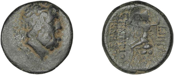 C. Papirius Carbo Nicomedia Waddington 1910 1-2, реверс, Британский музей