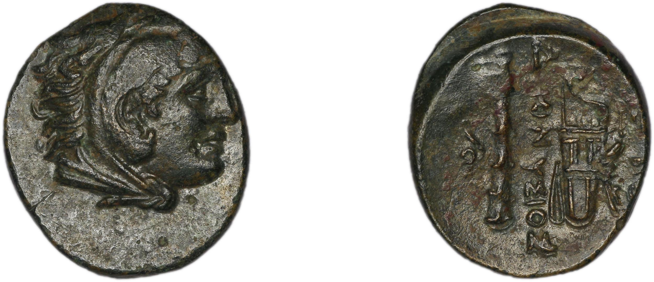 Erythrae Kinns 1980 Period III.1, AE 7, аверс, Британский музей