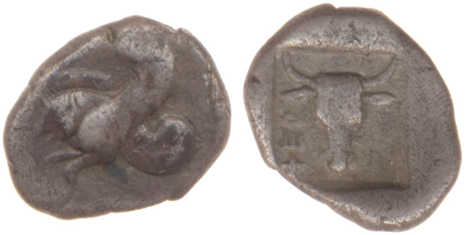 аверс Chersonesus, Caria Cahn 1970 Series C.25