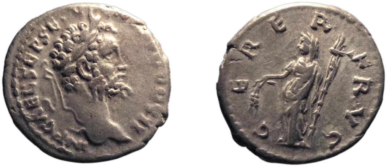 RIC IV Septimius Severus 370, аверс, bm