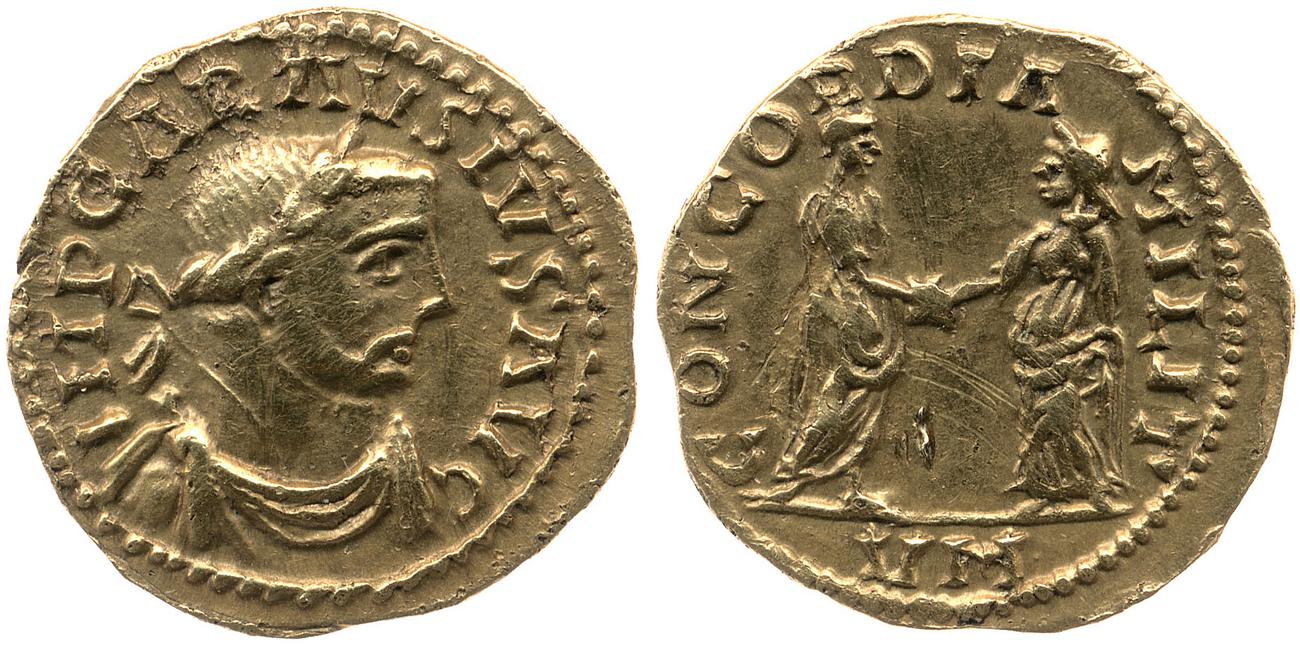 аверс RIC V Carausius 624