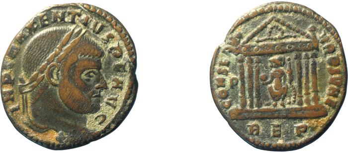 RIC VI Rome 258, реверс, bm