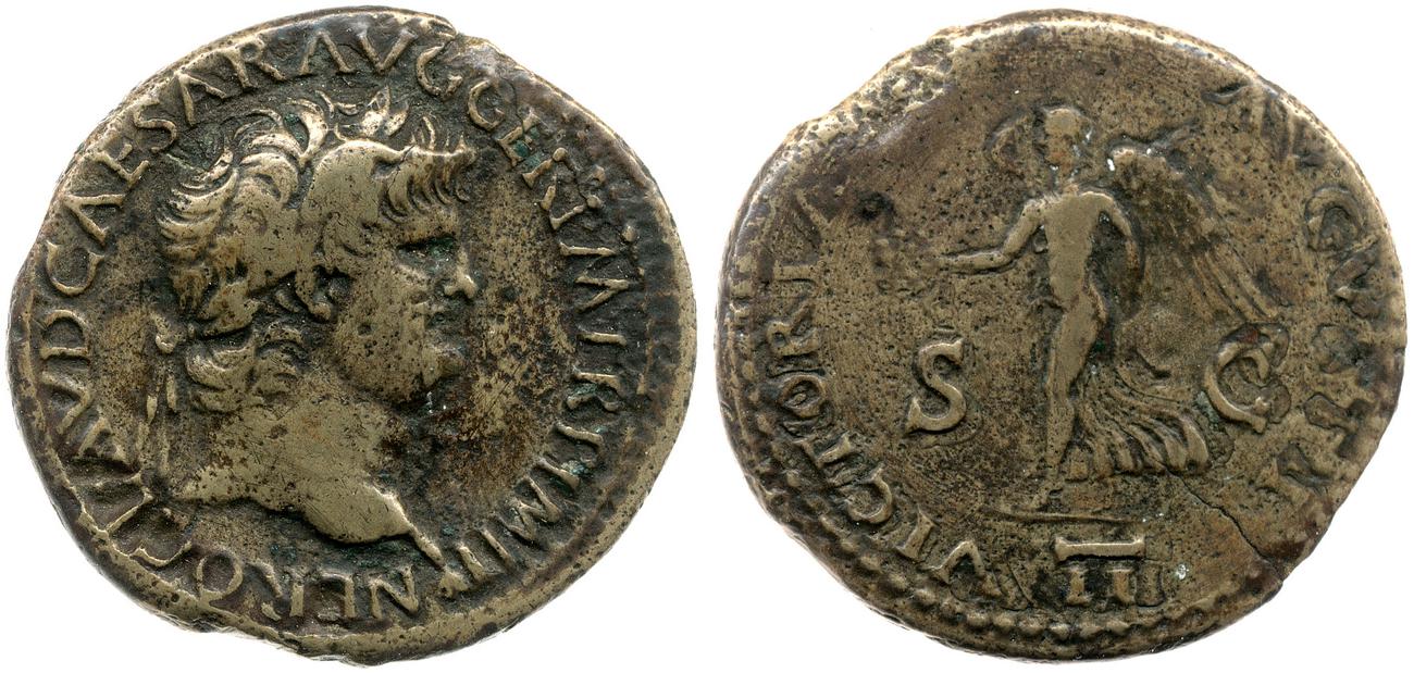 obverse RIC I (second edition) Nero 409