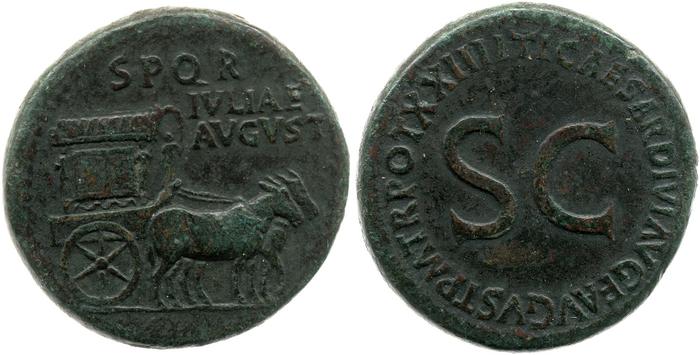 реверс RIC I (second edition) Tiberius 51