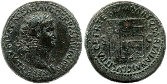 RIC I (second edition) Nero 270, реверс, Британский музей