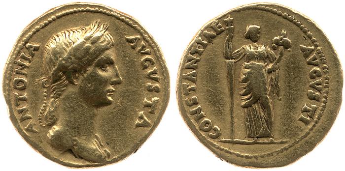 RIC I (second edition) Claudius 65, реверс, bm