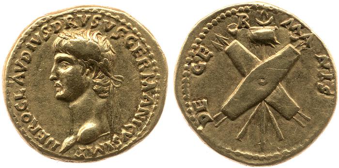 RIC I (second edition) Claudius 73, реверс, bm