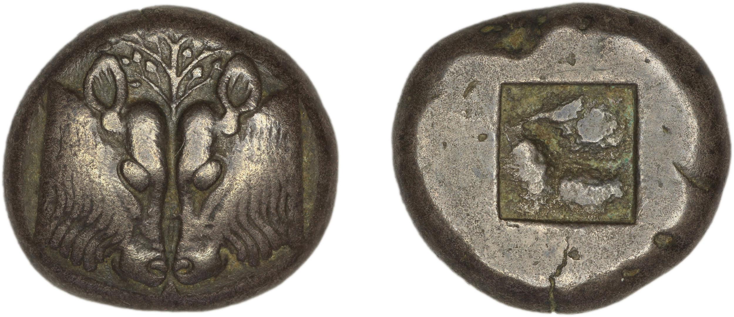 аверс Lesbos Babelon 1907 607-8