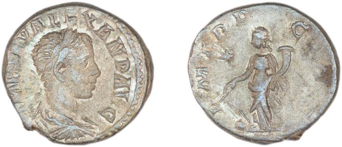 реверс RIC IV Severus Alexander 263