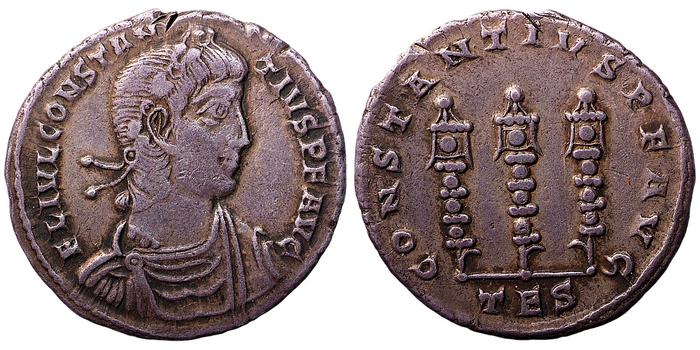 реверс RIC VIII Thessalonica 50