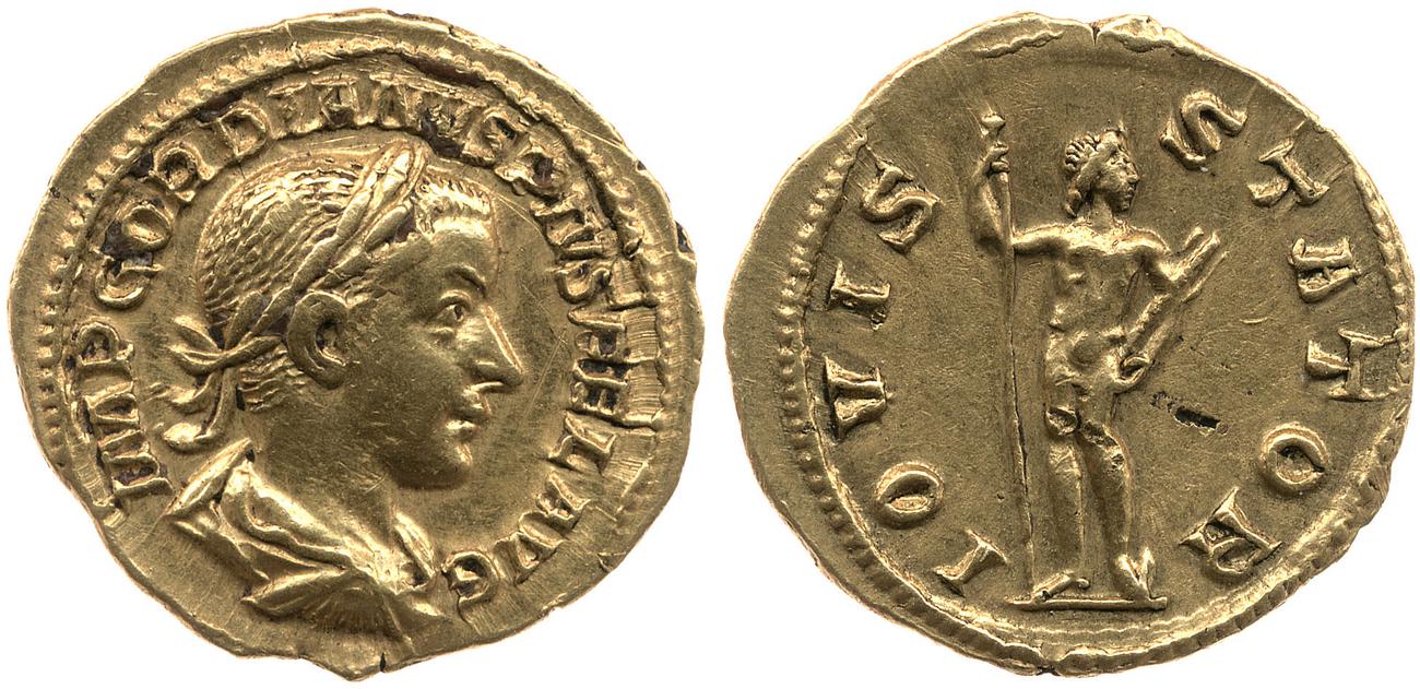 obverse RIC IV Gordian III 100