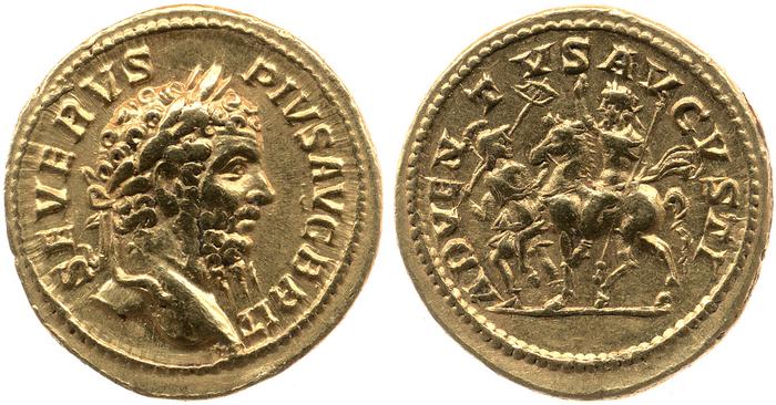 RIC IV Septimius Severus 330, реверс, bm