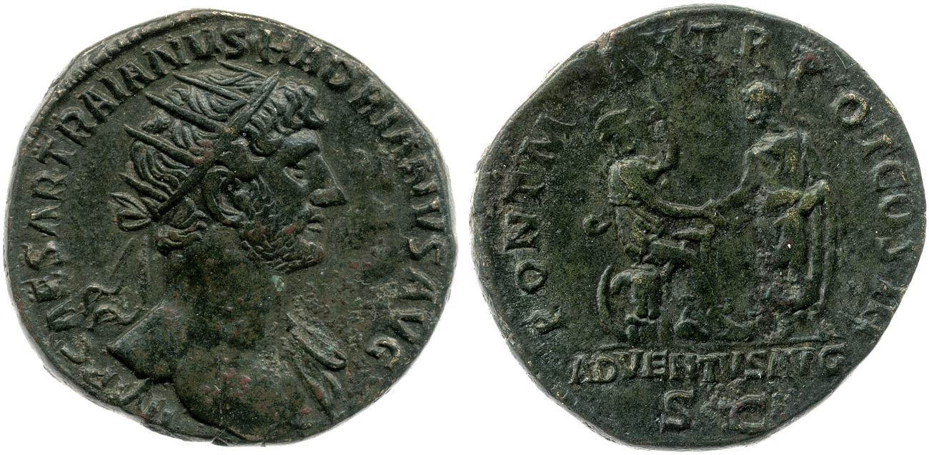 obverse RIC II, Part 3 (second edition) Hadrian 232