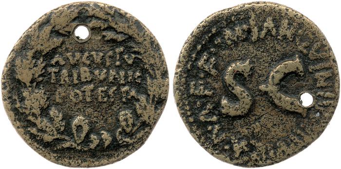 RIC I (second edition) Augustus 342, реверс, bm