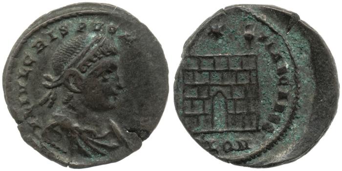 RIC VII Londinium 295, реверс, Британский музей