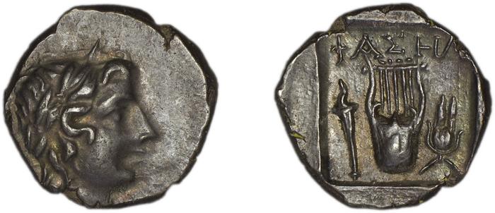 Lycian League Phaselis Troxell 1982 2.47, реверс, bm